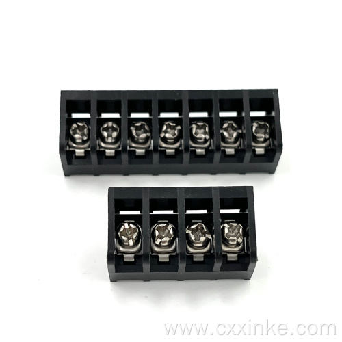 6.35MM pitch fence type PCB terminal block connector